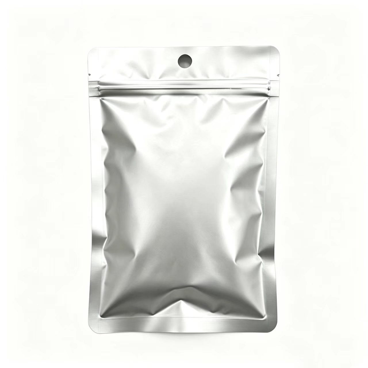pure aluminum foil three-side seal pouch